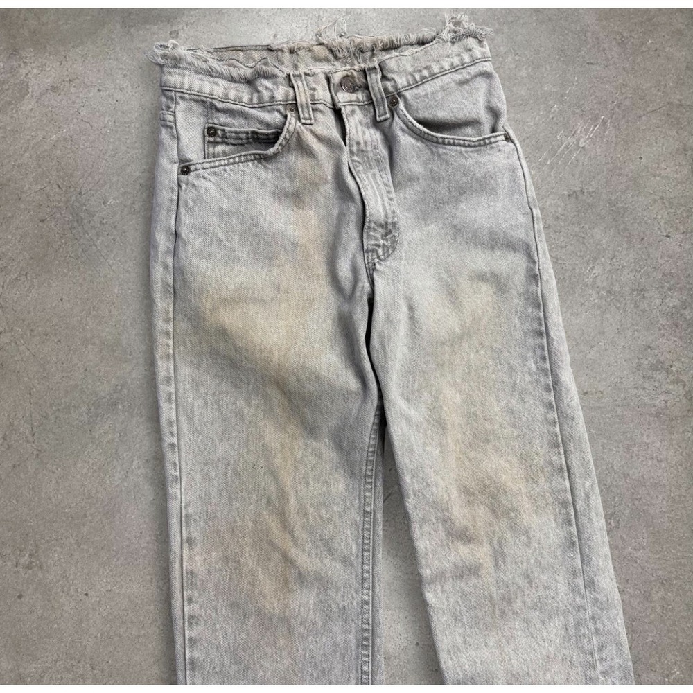 Vintage Levi's 505 Jeans 28x29 USA Acid Wash Distressed Grunge Punk 80s 90s